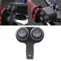 22mm 12V Motorcycle Handlebar Control Dual Button On Off Switch Headlight Flasher Dual Switch 2 Choice For Handlebar Fog Light. 