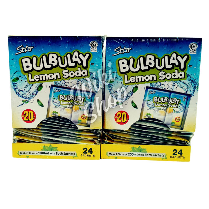 *Special Summer Drink Double Deal * (Pack of 2 Boxes) - Star Bulbulay Lemon Soda Drink (24 Sachets/Box)