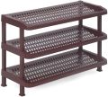Shoe Rack – Lightweight, Portable Shoe Organizer and Space-Saving Shoe Stand for Apartments, Small Spaces, Entryway, Hallway, Bedroom, or Living Room, Easy to Use and Move. 