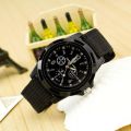 【Can last for 10 years】 Fashion Knitted Belt Men's Watch Gemiu  Sports Watch. 