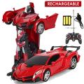 Rc Transformer Lamborghini Car Toy Remote Control Multicolour. 