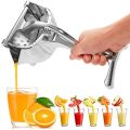 Stainless Steel Hand Squeeze Fruit Juice Manual Juice Machine Orange Lemon Smoothie Citrus Juicer Press Fruit Machine. 
