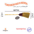 Pack Of 1 & 3 Best Quality Imported Flower Broom With Stick, Phool Jharu, Flower Stick Broom For Cleaning, Long Flower Broom. 