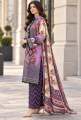 Kleren 3 Piece Unstitched Digital Printed Khaddar Suit for Women with Digital Printed Khaddar Shirt, Digital Printed Khaddar Trouser and Digital Printed Khaddar Dupatta - Winter Collection 2026 - Design code : Mehr-O-Maah M-26. 