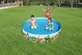 Bestway Sea Swimming Fun Play Pool Without Air 4' 5' 6' 8' feet Fill-N-Fun Paddling Pool For Kids. 
