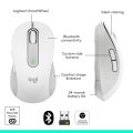 Logitech Signature M650 Wireless Bluetooth Mouse - White. 