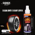 SIDEX TIRE SPRAY GLOW ( TIRE POLISH) (TIRE SHINER) FOR BIKES & CARS - (120ML). 