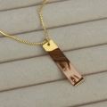 Personalized Eye or Half Face Photo Pendant Necklace - Custom Engraved Jewelry Gift. 