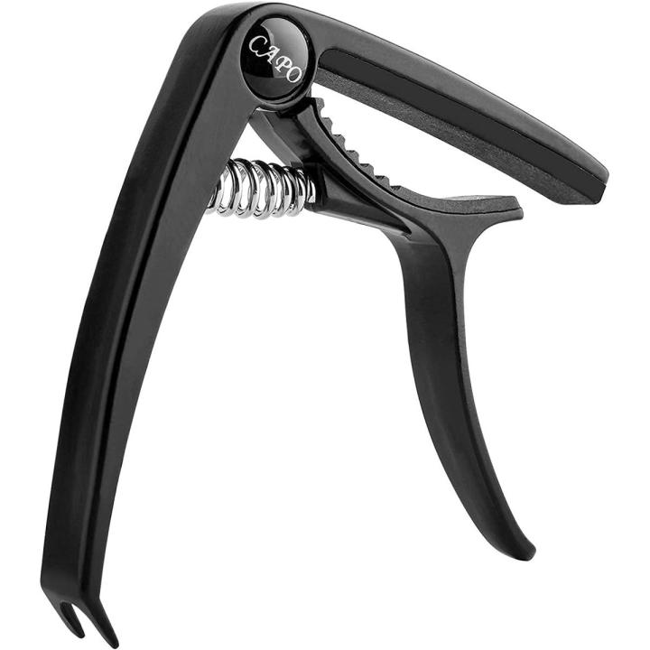Guitar Capo Multi functional Guitar Capo Zinc Alloy with Bridge Pin Puller