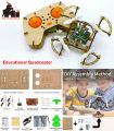 DIY STEM wooden drone quadcopter teaching Educational Science model. 