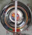 1 Piece Large Round Mixing Bowl Heavy Gauge Stainless Steel 8 inches 1000ml. 