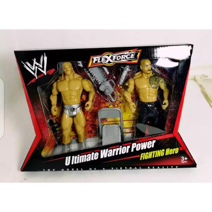 Wrestling 2 super hero set with tools
