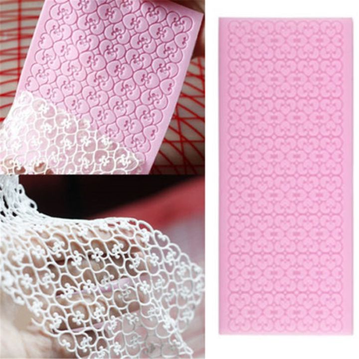 Fondant Mold Lace Moulds For Sugarcraft Various Sizes Silicone