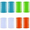 8 Pieces Double Sided Fine Tooth Hair Comb Head Lice Hair Comb For Kids & Pets. 