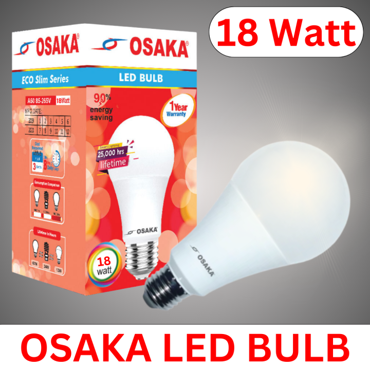 OSAKA 18 W AC LED BULB | 220 V SUPPORTED | 18 Watt Osaka LED Bulb