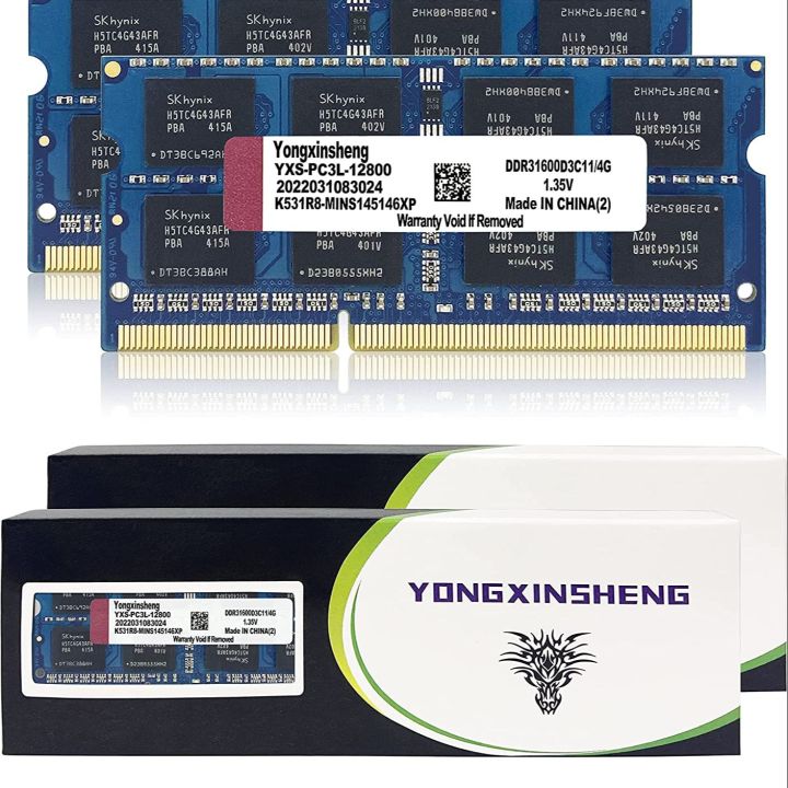 Yongxinsheng%20DDR3%20/%20DDR3L%208GB%20Laptop%20RAM%20PC3L/PC3-12800%20SODIMM%20-%20Image%203