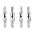 4Pcs Stainless Steel One Way Check Valve for Anti-Backflow Non-Return. 