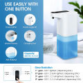 Foam Liquid Soap Dispenser Automatic Soap Dispensers for Bathroom Touchless Dish Soap Dispenser Electric Hand Free Soap Pump. 