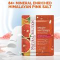 𝐖𝐁𝐌 Natural Solution Facial Mask Sheet Blood Orange & Vitamin C - Facial Mask for Glowing & Radiant Skin. 