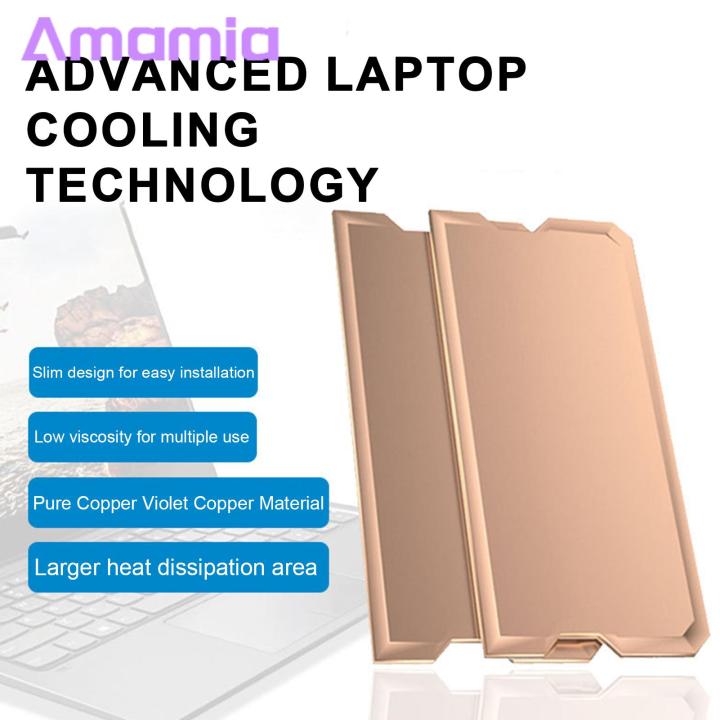 Low Profile Heatsink Laptop Heatsink Copper Foil Cooling Pad Memory with Adhesive Tape
