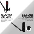 Fantech AC902s Studio Microphone Boom Arm with C clamp Desktop Table Mount Chip 360° Rotation Hold Up to 2kg. 