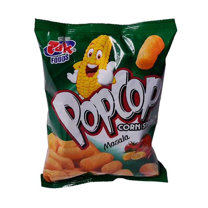 PAK FOODS POPCOP CORN SNACKS MASALA 32 GM
