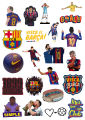 FC Barcelona  Stickers  Messi  Stickers Visca Barca Stickers  22  Pieces of  Football Stickers  For Decoration Laptops Mobile and Journal Best Quality 2  Inch Adhesives Girls And Boys Vibes. 