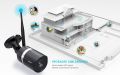 ieGeek Outdoor Security Camera,30m Night Vision,IP67 Waterproof,Two Way Audio,Smart Motion Detection,1080P WiFi Home Surveillance IP CCTV Camera,View Remotely by PC/Android/. 