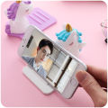 Unicorn Mobile Stand Phone Holders Exclusive Liquid Silicone Stands Multi Angle Cute Cartoon Unicorn Non Slip Desktop Bracket - Purple. 