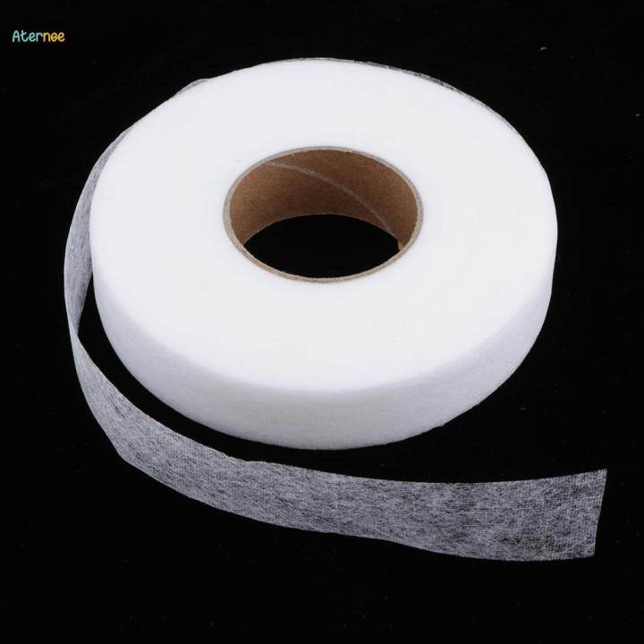 1 Roll Fabric Fusing Tape Adhesive Hem Tape for Window Curtian Clothes 20mm