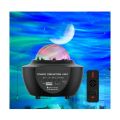 New Star Light Projector, Galaxy Light Projector With Ocean Wave, Music Bluetooth Speaker, Remote Control, Adjustable Brightness, Ideal Gift For Friends, Living Room, Decor, Bedroom, Christmas, Birthday Party Decoration. 