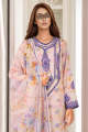 Saya Unstitched Printed Embroidered Self Jacquard 2 Piece (Shirt/Trouser) Suit For Women / Fabric For Women - LA FLEUR UN-STITCHED 2024 - WU2P-4240. 