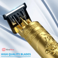 KiraNina Imported T9 Trimmer for Men USB Rechargeable Beard Hair Trimmer Machine with 4 Guide Combs, Brush & Data Cable Trimmer for Men Beard Hair Clipper Style. 