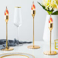 E14 LED Burning Light Flicker Flame Lamp Candle Light Bulb Fire Effect Decorative Atmosphere Energy Saving Lamp. 