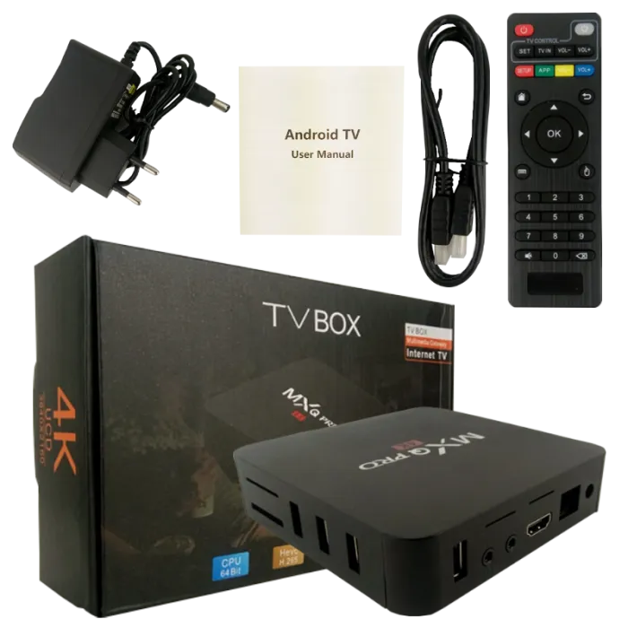 Smart Android TV Box Device MXQ Pro 4K 4GB Ram 64GB Rom in