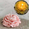 Peony Rose  Candle Molds Resin Silicone Aromatherapy Silicone Candle Mold Handmade Diy Aromatherapy Candle Mold Large Peony Handmade Soap Model Plaster Mold Artificial Flower. 