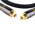 HIFI 5.1 Digital SPDIF Fiber Toslink Optical Audio Cable 1M for TV Box PS4 Speaker Wire Soundbar Amplifier Subwoofer. 