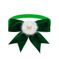Mosbeha Kitten Pet Collar Adjustable Pet Neck Circle with Large Bow-knot Ornament. 