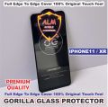 APPLE IPHONE 11 / APPLE IPHONE XR Curve SUPER OG Gorilla HD+ Glass Full Edge to Edge Tempered Screen Protector Premium Quality. 