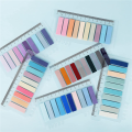 Sticky Tabs Book Tabs Repositionable Color Page Markers Transparent Sticky Note Tabs, Post Stick. 