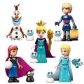 Frozen Series Anna Elsa Minifigures Lego Like Princess Mini Figure Toys 66006-66010. 