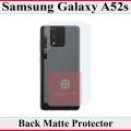 Samsung Galaxy A52s Matte Protection Soft Skin Sheet Soft Film Back Protector For Samsung Galaxy A52s. 
