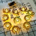 Muslim Moon Star Light String Eid Mubarak Decoration Islamic Al Adha Supplies Hari Raya Fairy String Light. 