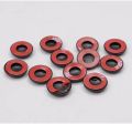 12Pcs Car Door Lock Screw Protection Stickers Covers Accessories for Alfa Romeo 147 156 159 164 4C 8C Giulietta GT MiTo Giulia. 