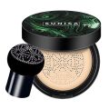Sunisa Mushroom Head Foundation,Air Cushion CC Cream BB Cream, Moisturizing Concealer, Bright Makeup Base Long Lasting with Mushroom Makeup Sponge, Easy to Apply, Package may vary. 
