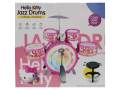 Hello Kitty Kids Jazz Drum Set Musical Instrument Playset Learning Toy. 