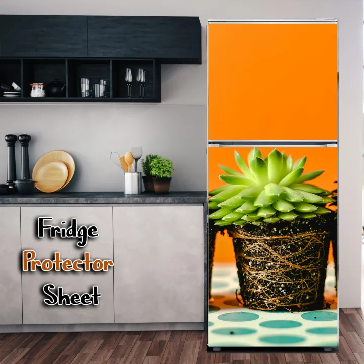 Self%20Advise%20Fridge%20Door%20Cover%20Waterproof%20PVC%20%20Refrigerator%20Door%20Wrap%20Vinyl%20Wallpaper,%20Removable%20Fridge%20Decal%20peel%20and%20stick%20-%20Image%205
