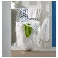 Foldable Laundry bag with stand - white 70 L – innovative basket for toys & magazines and gift in living room - JÄLL IKEA. 