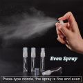 5pcs 2ML- 10ML Mini Clear Plastic Spray Bottle Empty Cute Perfume Atomizer for Cleaning, Travel, Essential Oils. 