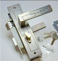Latest Design Single main Door Lock Handle Design For Exterior Wood Door. 